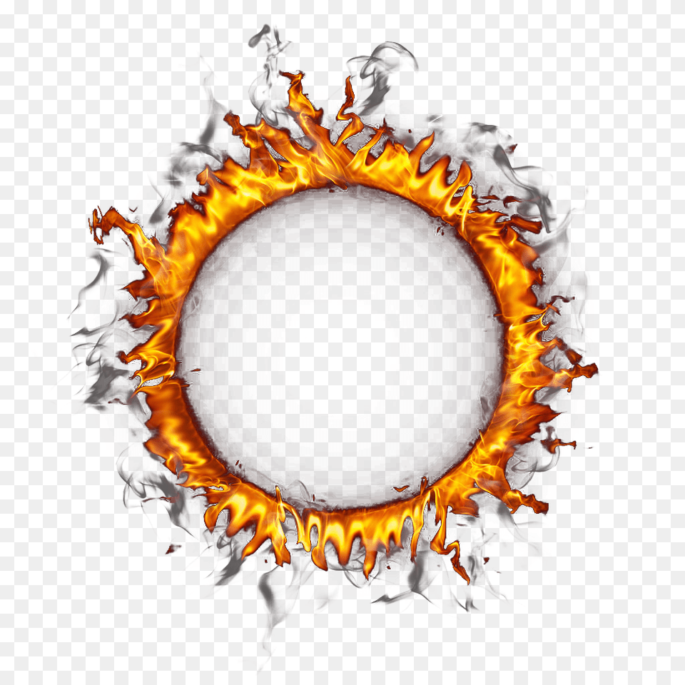 Fire Of Ring Border Ring Of Fire Transparent, Flame, Bonfire Png