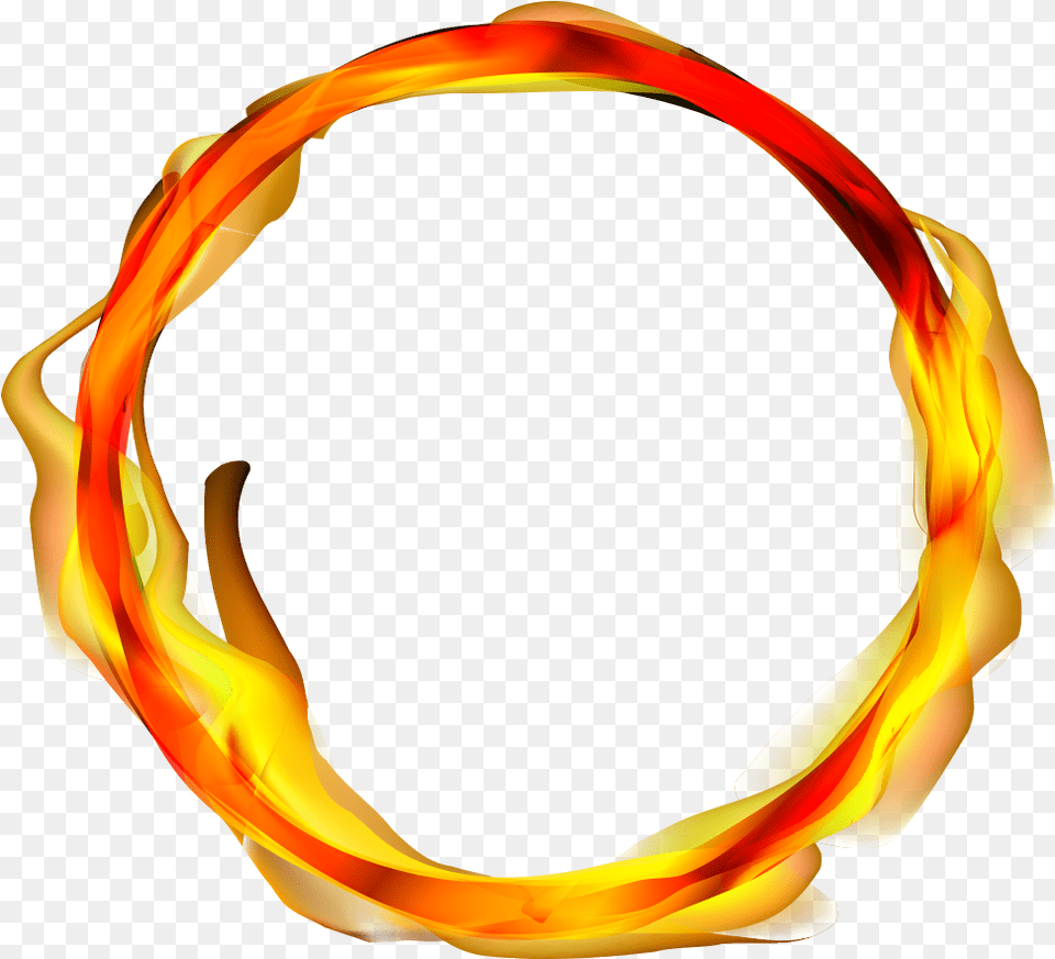 Fire Of Ring Vector Flame File Hd Clipart Transparent Transparent Background Ring Of Fire, Accessories, Jewelry, Necklace Free Png