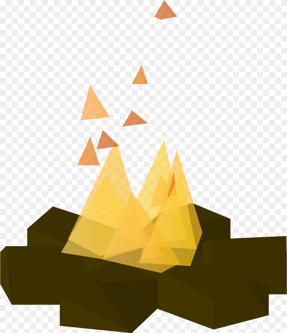 Fire Osrs Wiki Old School Runescape Fire, Triangle, Lighting Free Png Download