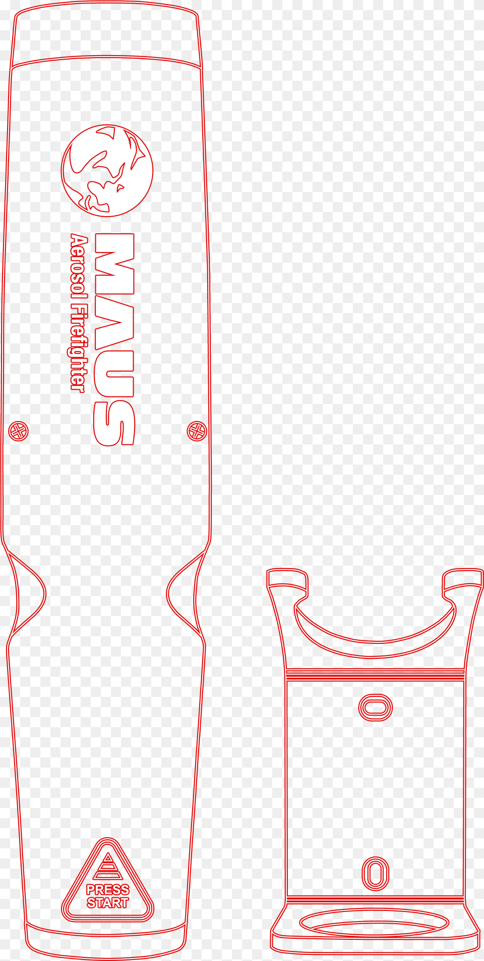 Fire Outline, Bottle Png Image