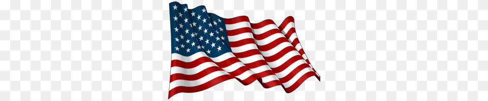 Fire Particles American Flag, Flag Png Image
