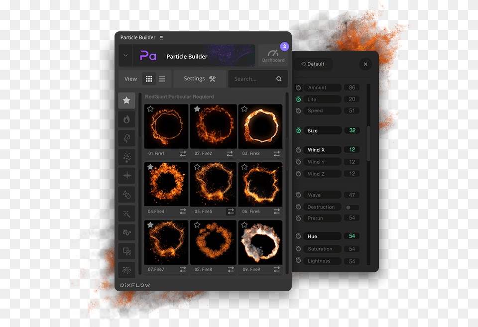 Fire Particular Presets To Create Vfx After Effects Makes Sparkly, Computer Hardware, Electronics, Hardware, Monitor Png Image
