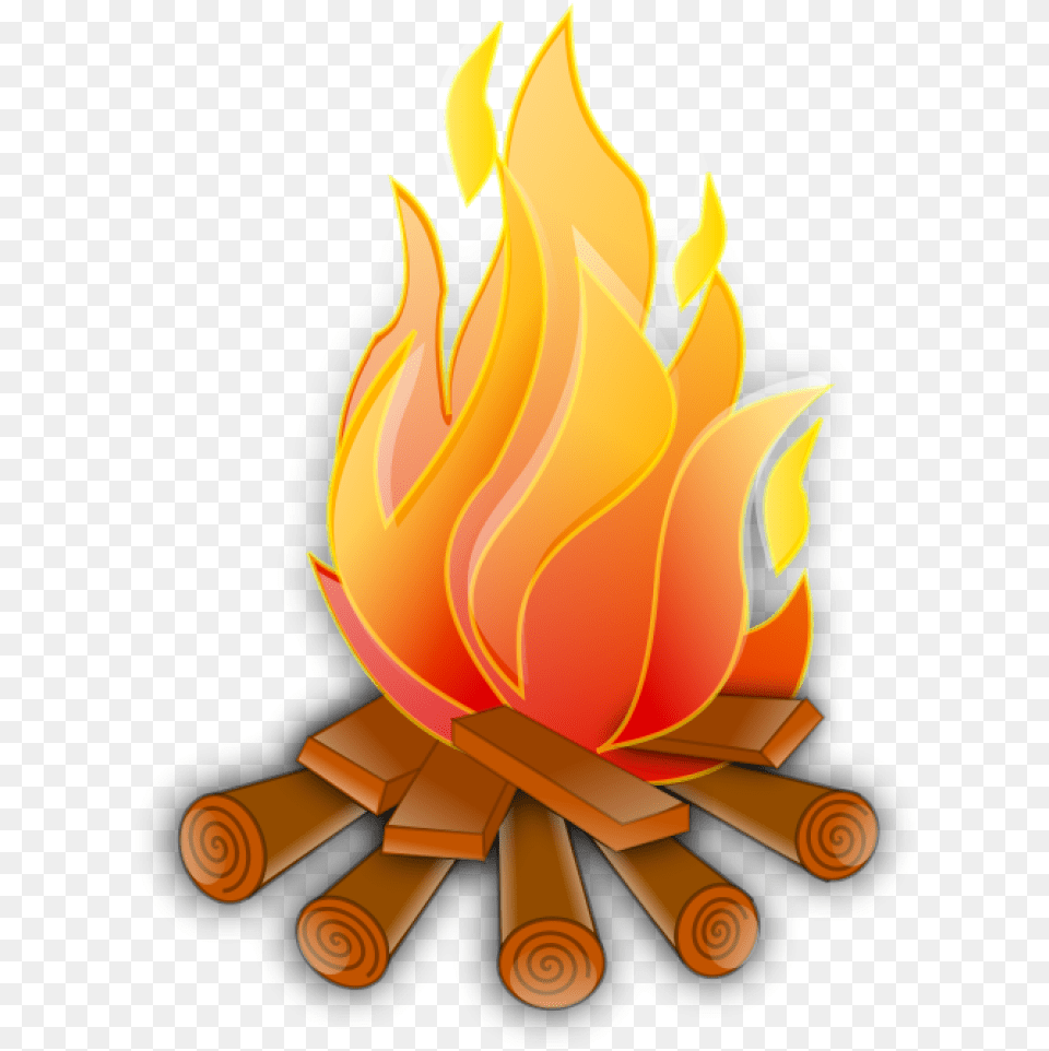 Fire Pit Campfire Flame Clip Art Fire Clipart, Bonfire, Dynamite, Weapon Free Png Download