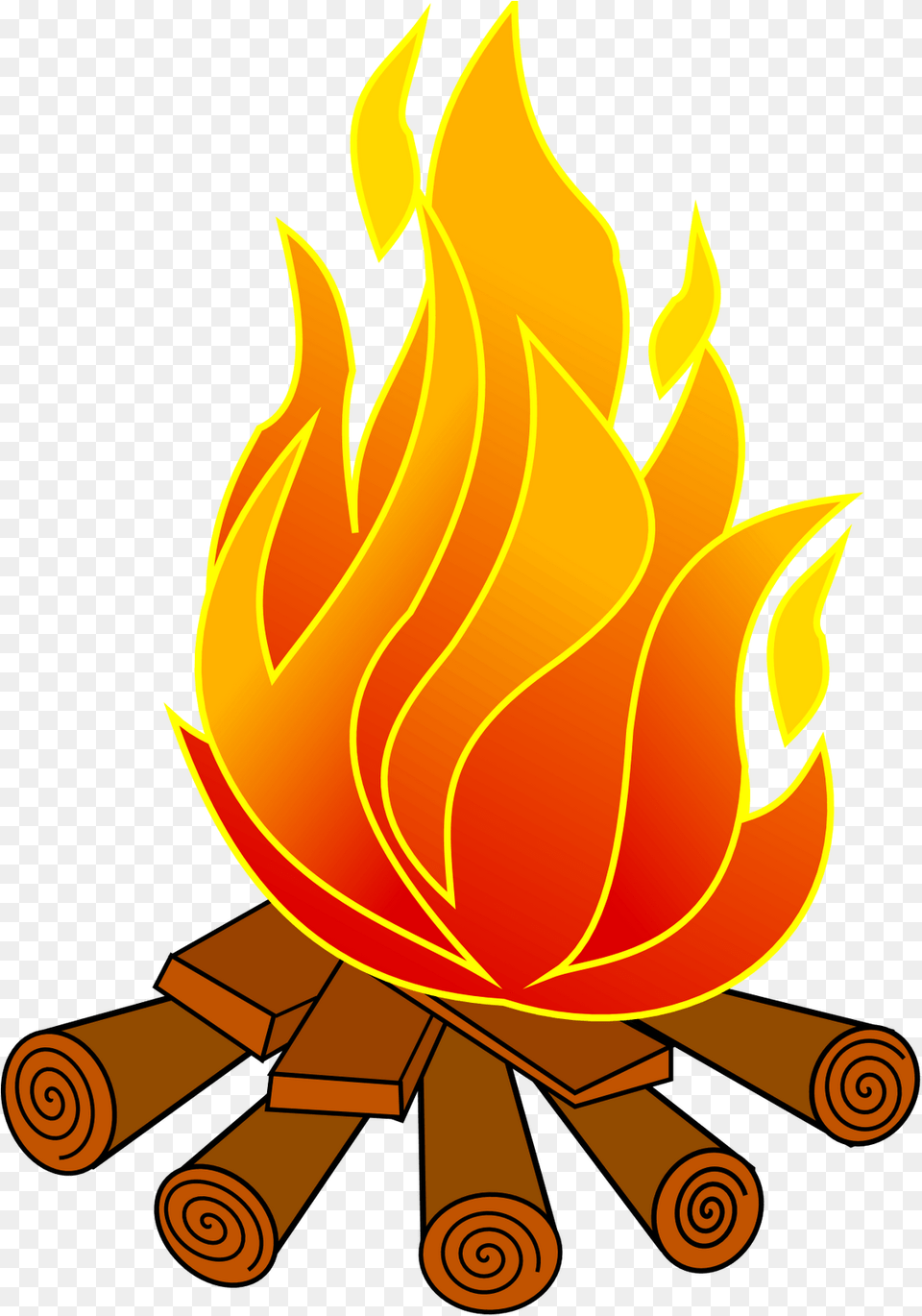 Fire Pit Clipart Clipart Campfire, Flame, Bonfire Png