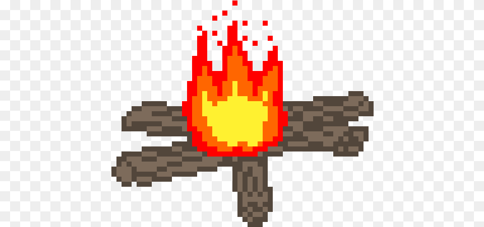 Fire Pit Pixel Art Maker Emblem, Flame, Outdoors Png Image