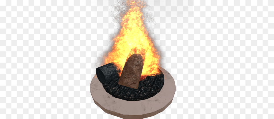 Fire Pit Roblox Flame, Bonfire Free Png Download