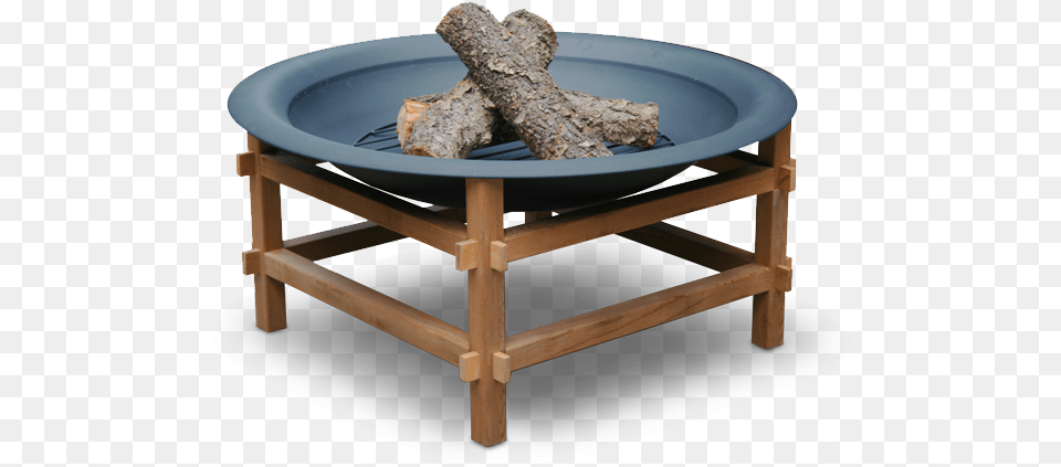 Fire Pit U2013 Richard Shiro Coffee Table, Wood, Furniture, Food, Meal Free Png Download