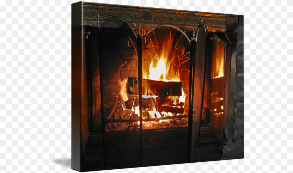 Fire Place With Sparks Hearth, Fireplace, Indoors Png