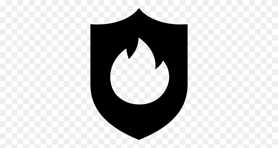 Fire Prevention Fire Fire Place Icon With And Vector Format, Gray Free Transparent Png