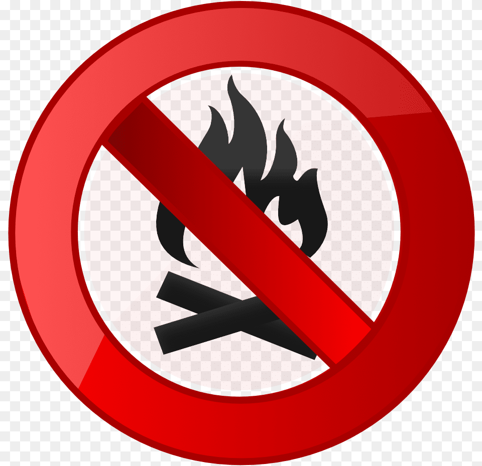 Fire Prohibited Sign Vector Language, Symbol, Emblem, Road Sign Free Png Download