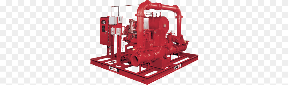 Fire Pump Systems Fire Pump, Machine, Bulldozer Free Png Download