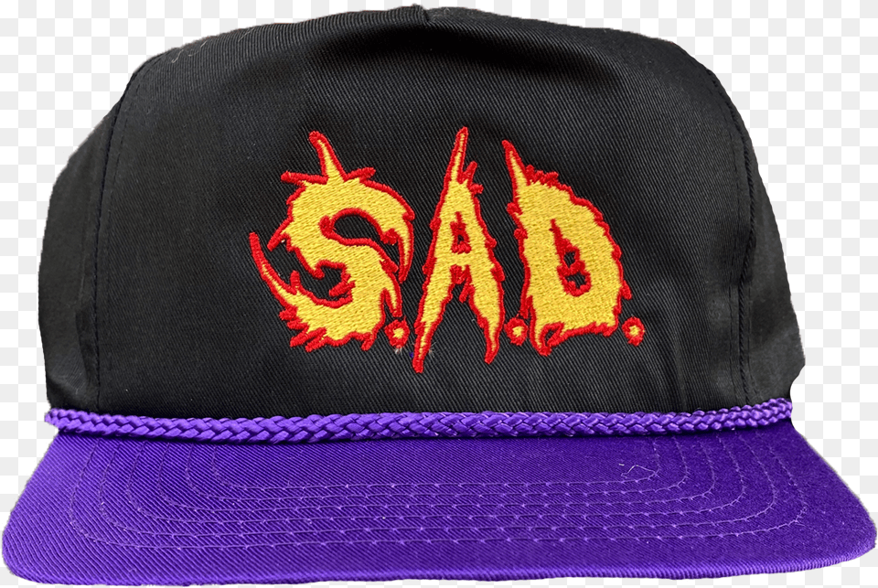 Fire Punk Hat Black And Purple For Baseball, Baseball Cap, Cap, Clothing, Accessories Free Png Download