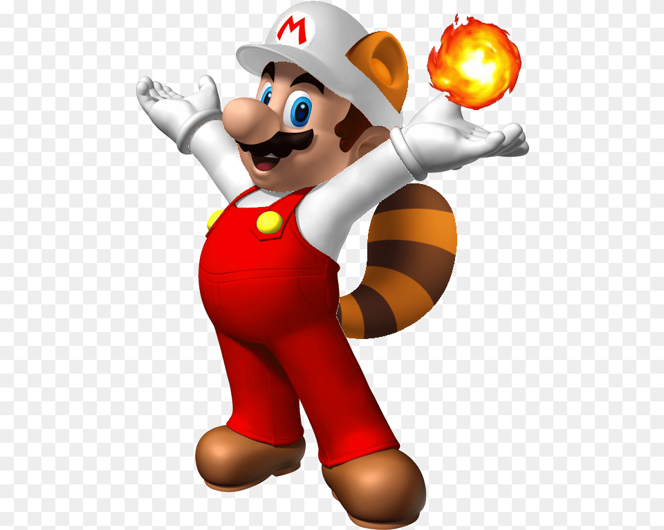 Fire Raccoon Mario Mario Bros, Baby, Person, Game, Super Mario Free Transparent Png