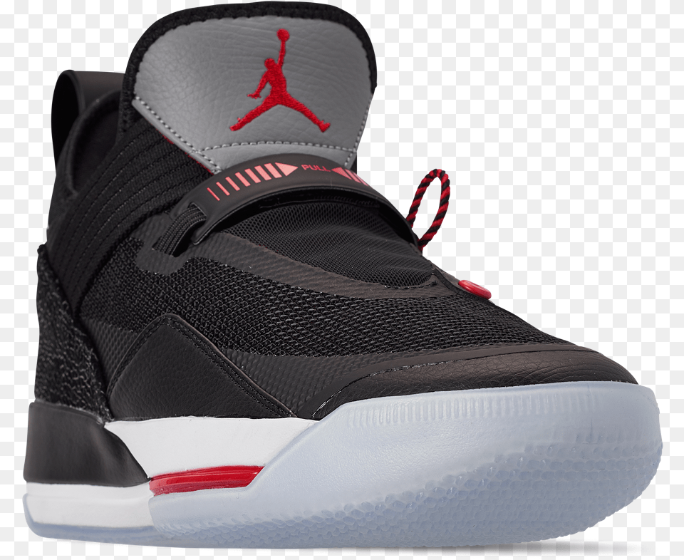 Fire Red Particle Grey Sail Style Code Men Air Jordan 33 Low Se Black Cement, Clothing, Footwear, Shoe, Sneaker Free Transparent Png