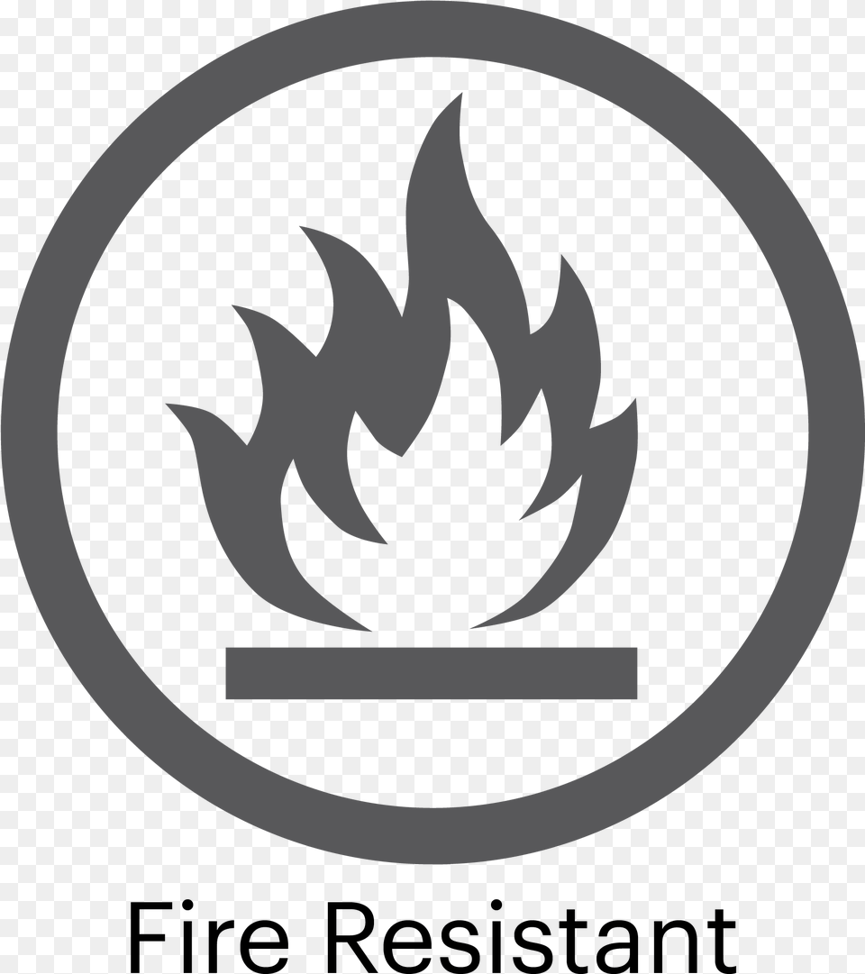 Fire Resistant Surface Logo Fire Resistant Icon, Leaf, Plant, Symbol, Ammunition Png Image