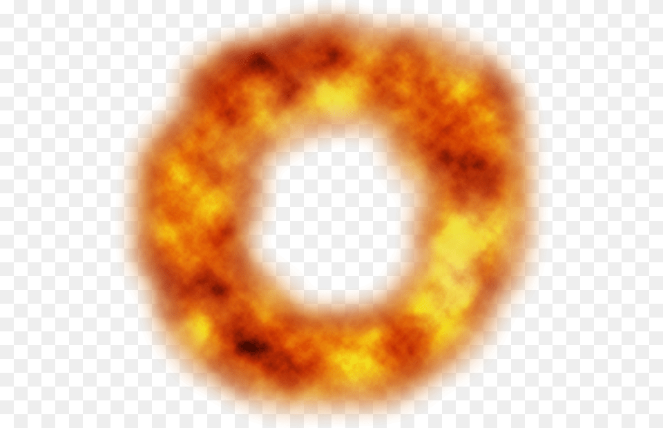 Fire Ring Transparent, Bread, Food, Sweets, Bagel Png Image