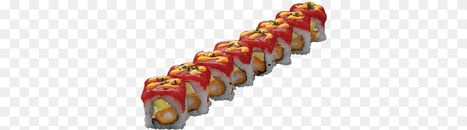 Fire Roll Dynamite Roll, Dish, Food, Meal, Grain Free Transparent Png