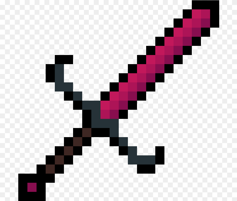 Fire Ruby 32x Diamond Sword Minecraft Ruby Sword, Weapon, First Aid Png Image