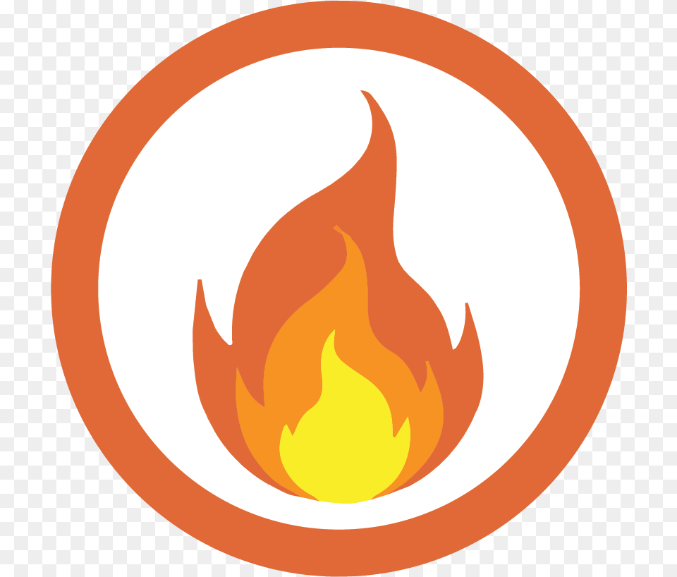 Fire Safety Training Vertical, Flame Free Png