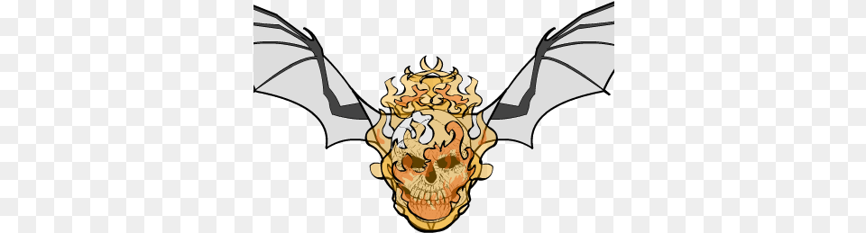 Fire Skull Illustration, Person Png