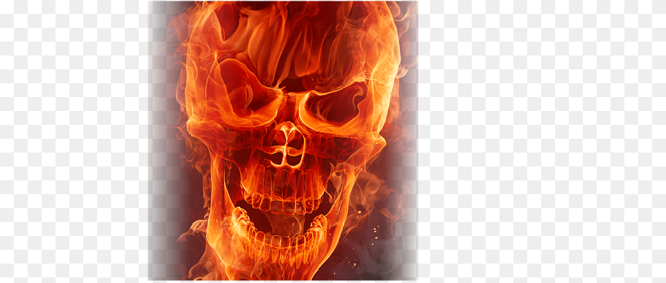 Fire Skull Journal By Cool Image Fire Skull, Bonfire, Flame Png