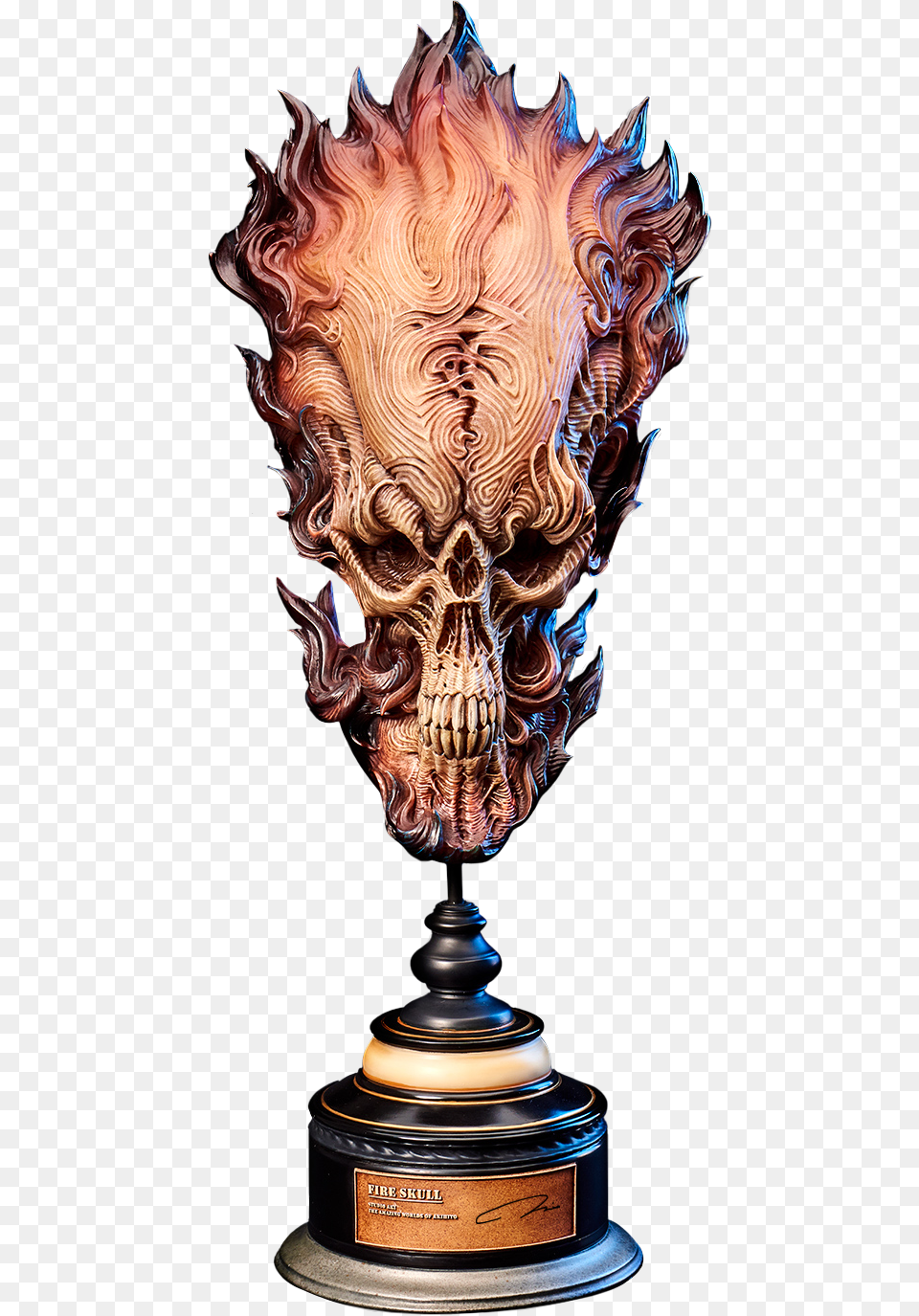 Fire Skull Uncle Milton Star Wars Skull, Trophy, Animal, Horse, Mammal Free Png Download