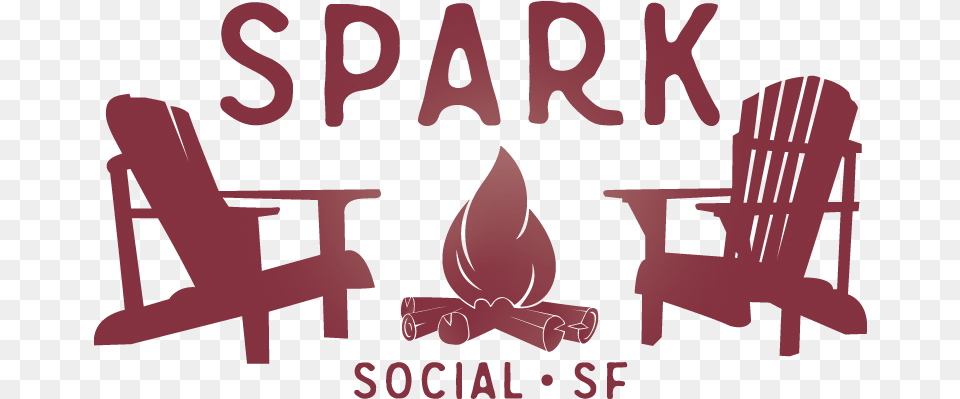 Fire Sparkle Full Size Download Seekpng Spark Social Sf Logo, Furniture, Text Free Transparent Png