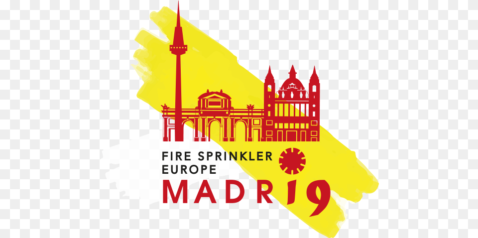 Fire Sprinkler Europe 2019, Advertisement, Poster, Text, Bulldozer Free Transparent Png