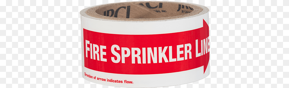 Fire Sprinkler Line With Right Arrow 6 General Supply, Tape, Can, Tin Free Png