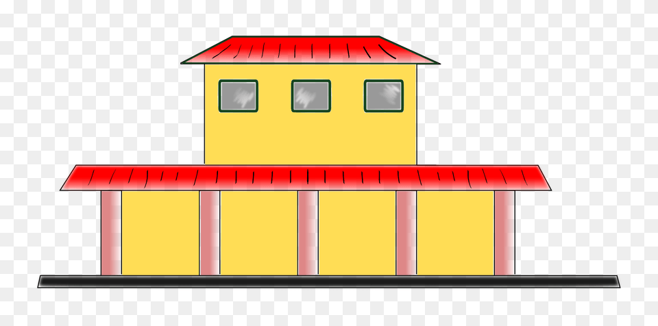 Fire Station Clipart, Architecture, Building, Outdoors, Shelter Free Png