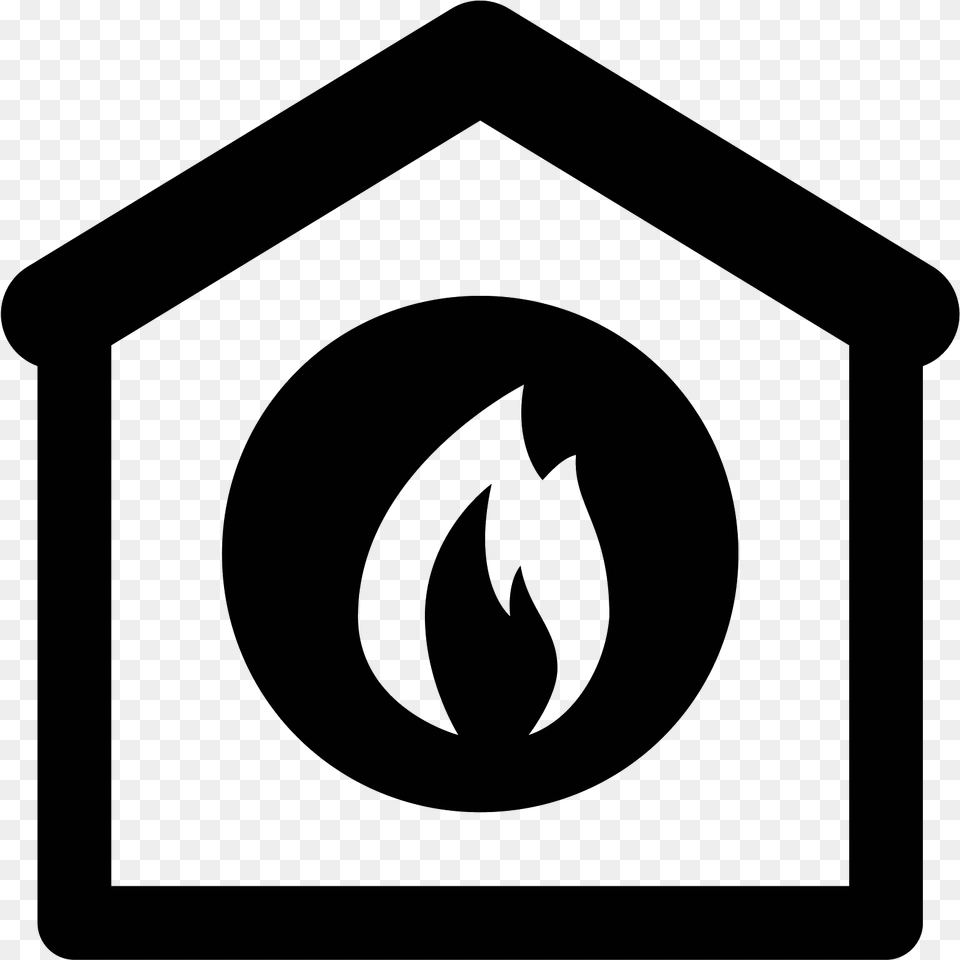 Fire Station Icon Fire Station Map Icon, Gray Png