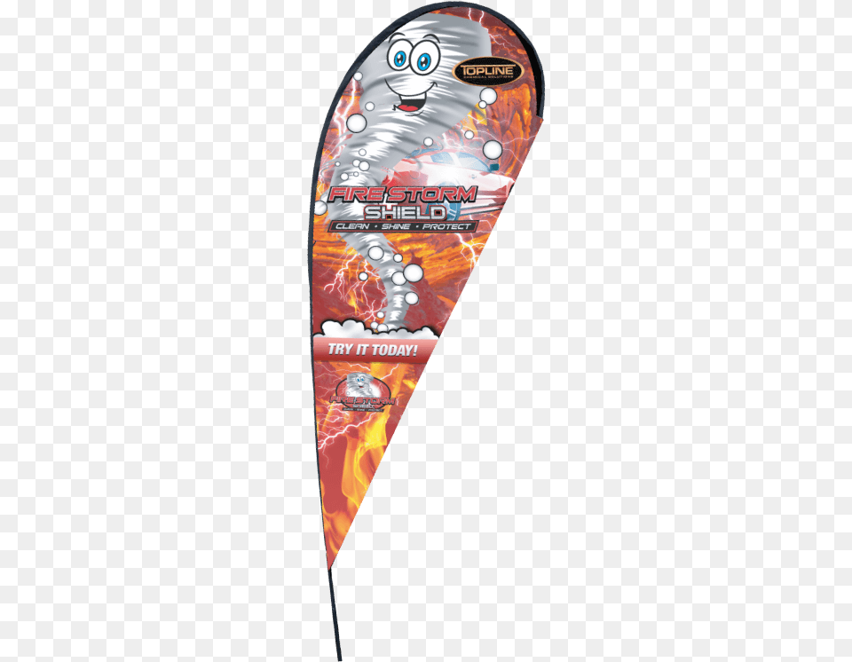 Fire Storm Shield Teardrop Banner Skateboard, Guitar, Musical Instrument, Nature, Outdoors Free Png Download