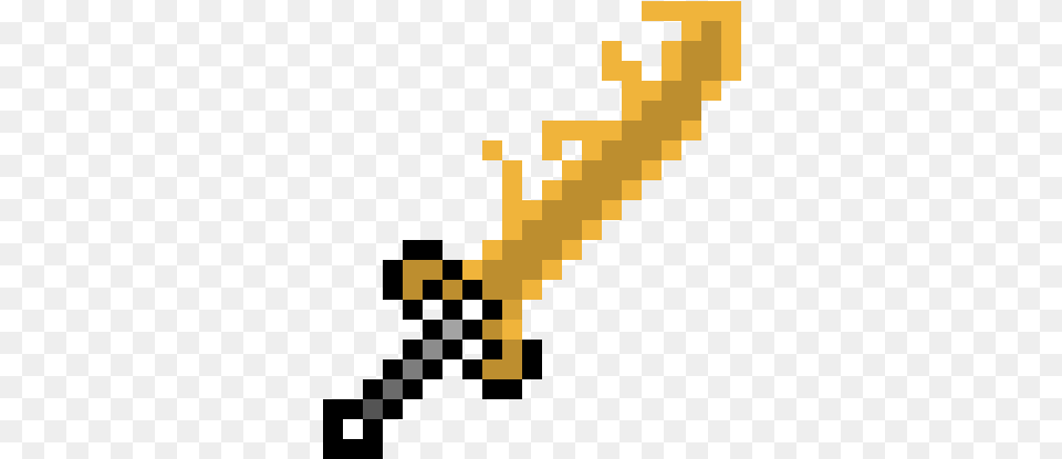 Fire Sword Pixel Art, Weapon Free Png