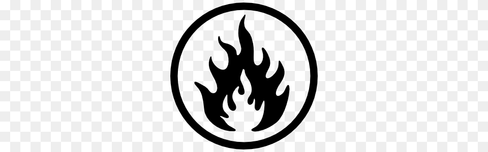 Fire Symbol Sticker, Stencil, Emblem Free Png