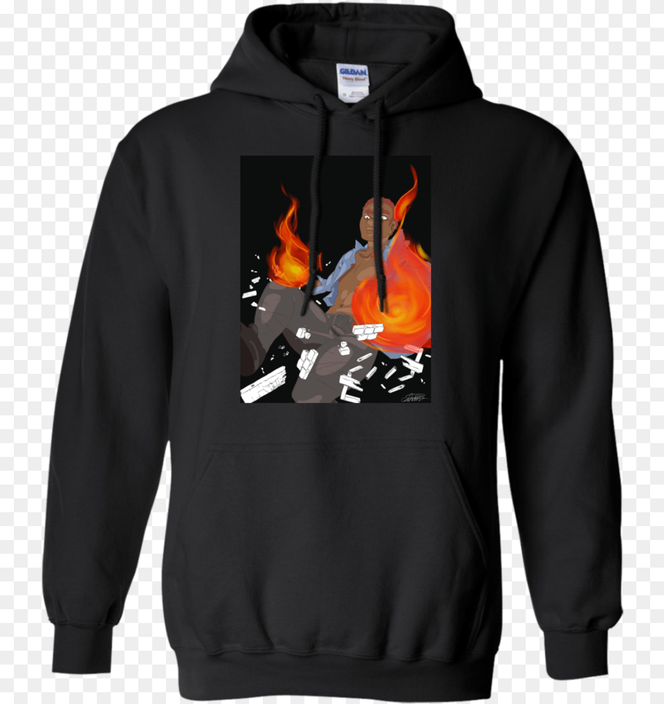 Fire T Shirt Amp Hoodie Nba Youngboy Mickey Mouse Hoodie, Clothing, Hood, Knitwear, Sweater Free Transparent Png