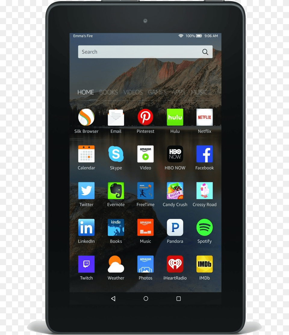Fire Tablet, Computer, Electronics, Tablet Computer, Mobile Phone Png Image