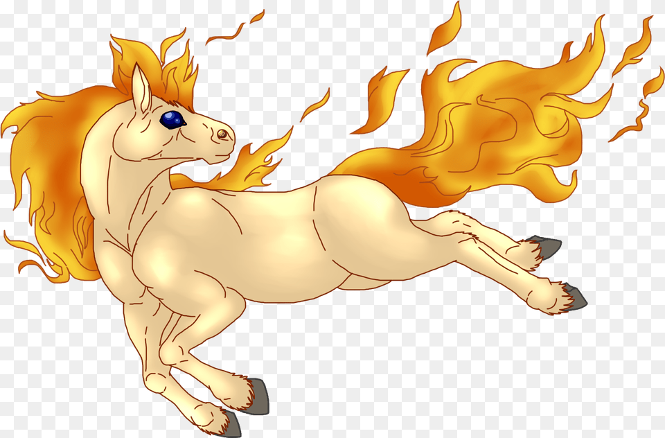 Fire Tail On A Horse, Animal, Mammal, Baby, Person Png