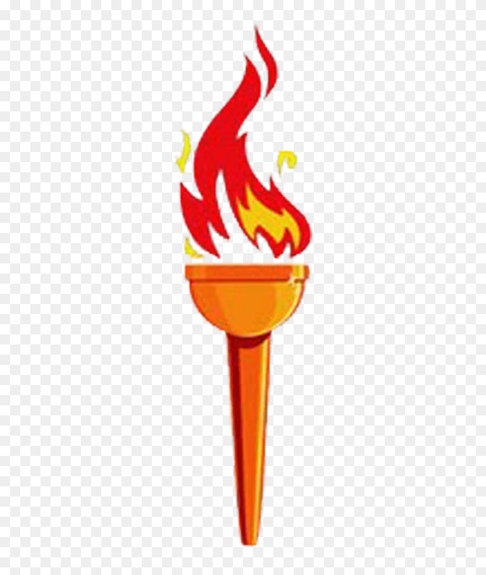 Fire Torch, Light, Person Png