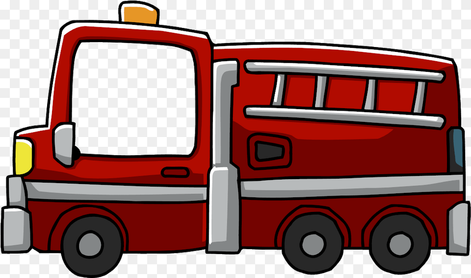 Fire Truck 1 Image Cartoon Fire Truck, Transportation, Vehicle, Fire Truck, Machine Free Png