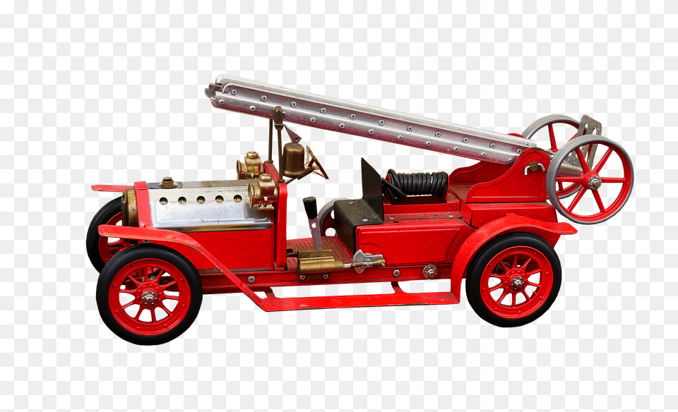 Fire Truck, Machine, Wheel, Car, Transportation Png Image