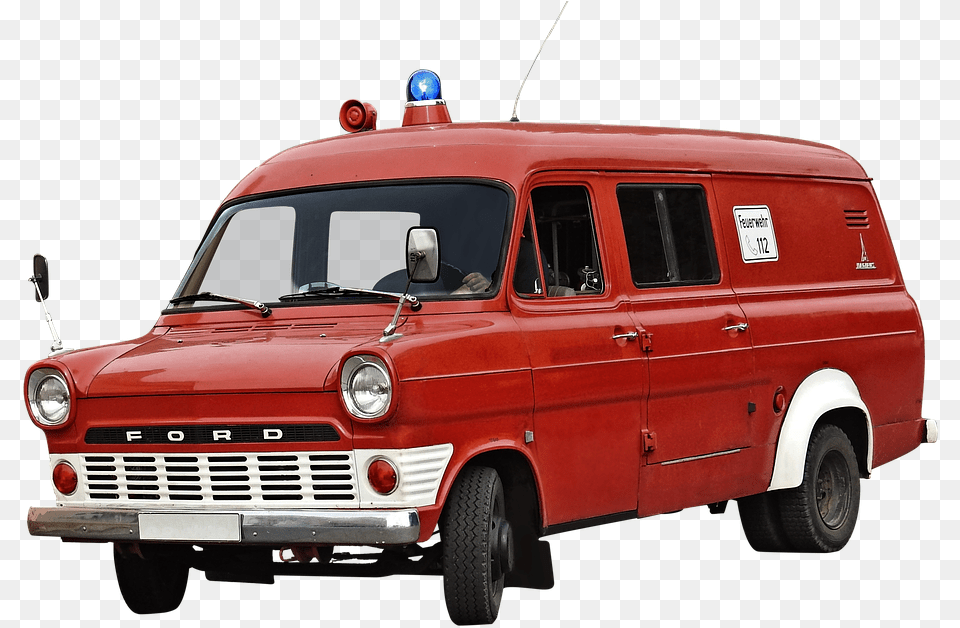 Fire Truck, Car, Vehicle, Transportation, Van Free Png