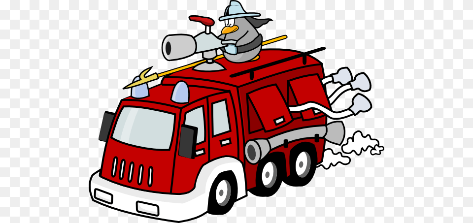 Fire Truck, Transportation, Vehicle, Bulldozer, Machine Png Image