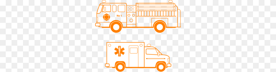 Fire Truck And Ambulance Clip Art, Transportation, Vehicle, Bulldozer, Machine Free Png