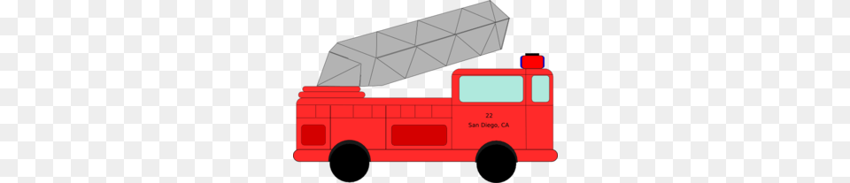 Fire Truck Clip Art, Fire Truck, Transportation, Vehicle, Moving Van Png