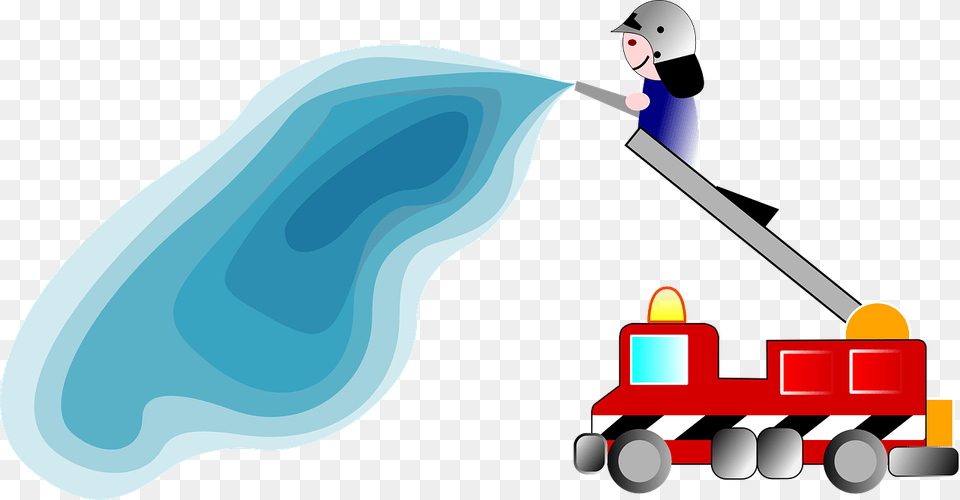 Fire Truck Clip Art, Ice, Outdoors, Nature, Person Free Png Download