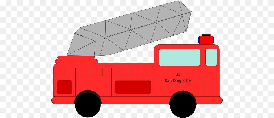 Fire Truck Clip Art, Transportation, Vehicle, Fire Truck, Moving Van Free Transparent Png