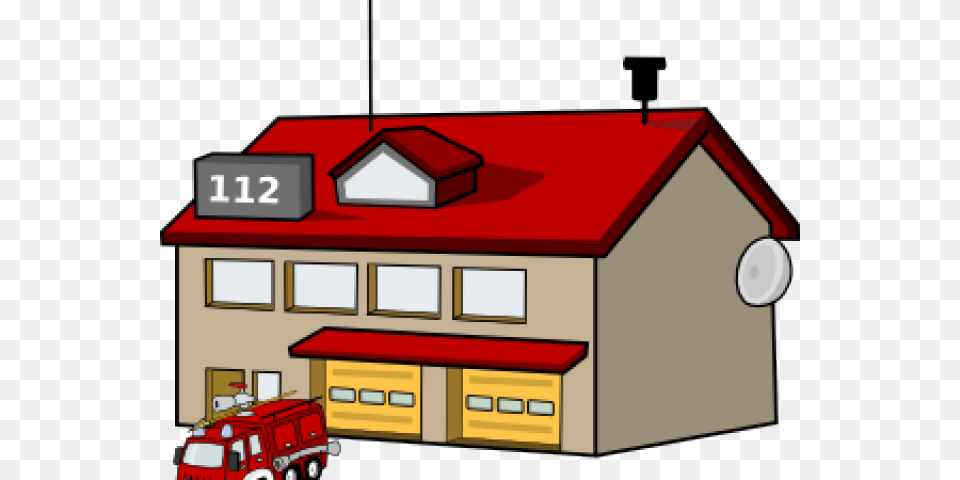 Fire Truck Clipart, Garage, Indoors, Gas Pump, Machine Free Transparent Png