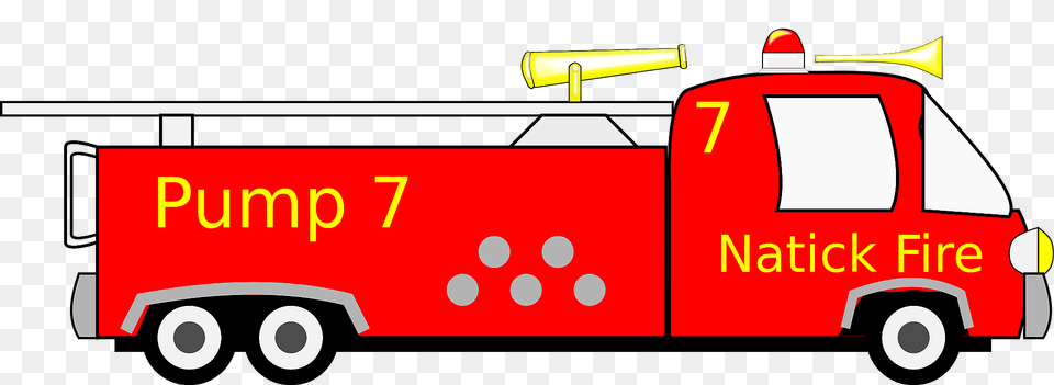 Fire Truck Clipart, Transportation, Vehicle, Fire Truck, Moving Van Free Png Download