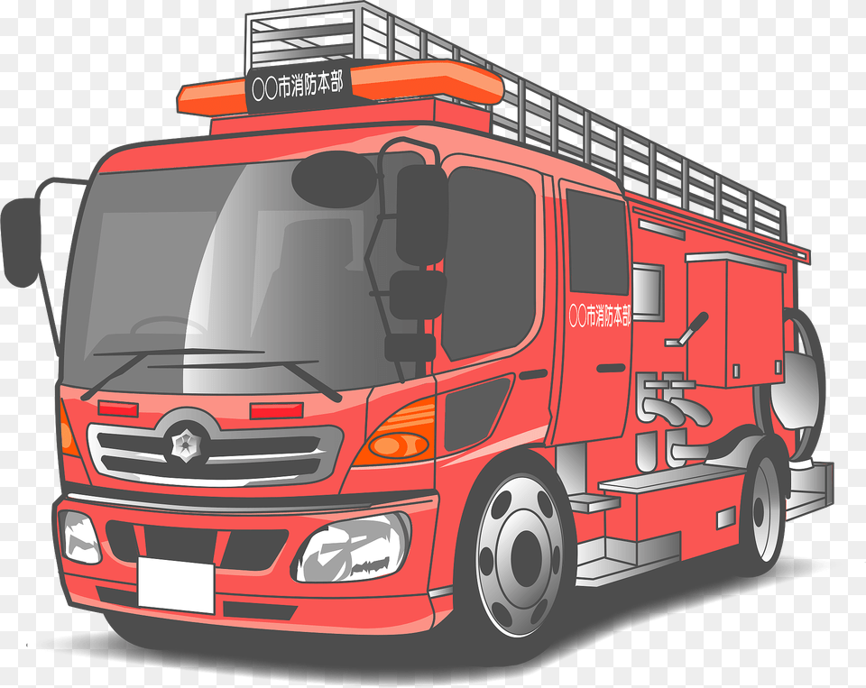 Fire Truck Clipart, Transportation, Vehicle, Fire Truck, Bus Free Png