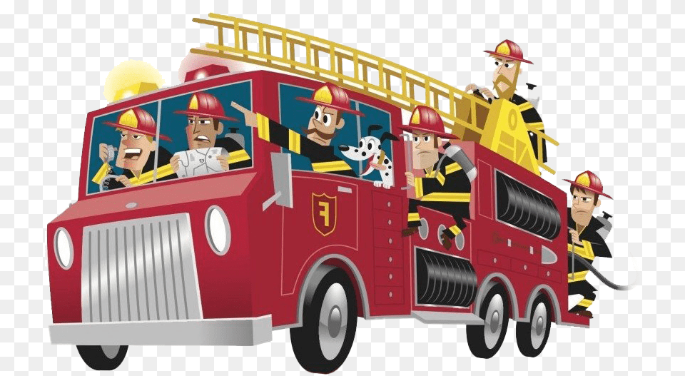 Fire Truck Clipart All Fire Truck Clipart Transparent, Transportation, Baby, Person, Vehicle Free Png